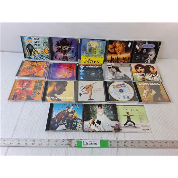(18) CDs- Cher, Norah Jones, Dave Matthews Band, Misc.