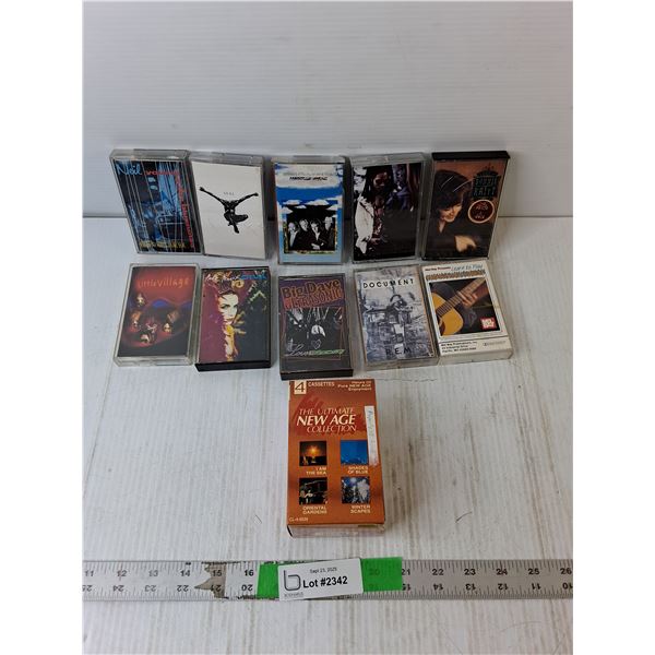 (14) Cassette Tapes- Seal, Neil Young, Lenny Kravitz, Misc.