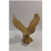 Image 2 : Resin Bald Eagle Figurine 14.5" Tall - Wing Chipped