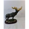 Image 2 : "The Canadian Wilderness"  Moose Figurine 11.5" Tall x 11" Long