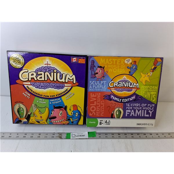 (2) Cranium Board Games