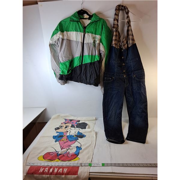 Guess Jeans Onepiece-M, Sask. Roughriders Windbreaker-Approx. S, Minnie Mouse Towel