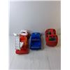 Image 3 : (3) Plastic Toy Vehicles, Up to 17.5" Long- Little Tikes, GM