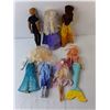 Image 2 : (7) Barbies/Dolls- Frozen, Mermaid, Fairy