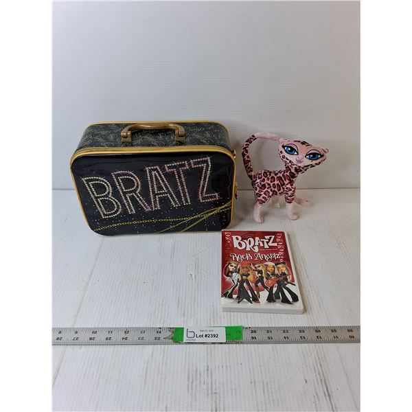 Bratz Travel Bag, Cat Figurine, DVD