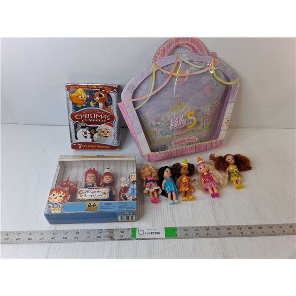 Kelly Club & Raggedy Anne Dolls, Christmas Classics DVDs