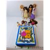 Image 1 : Vintage Barbie Dolls Case- As Is & Miscellaneous Dolls