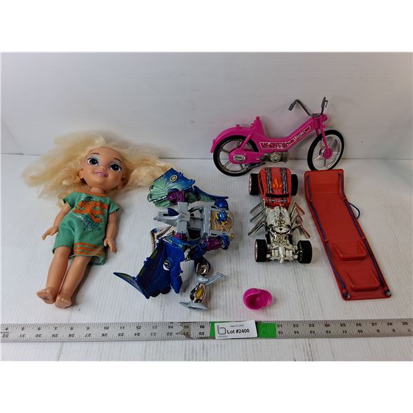 Barbie Bike, Street Creeper, Transformer, Doll