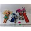 Image 1 : Barbie Bike, Street Creeper, Transformer, Doll