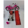 Image 2 : Barbie Bike, Street Creeper, Transformer, Doll