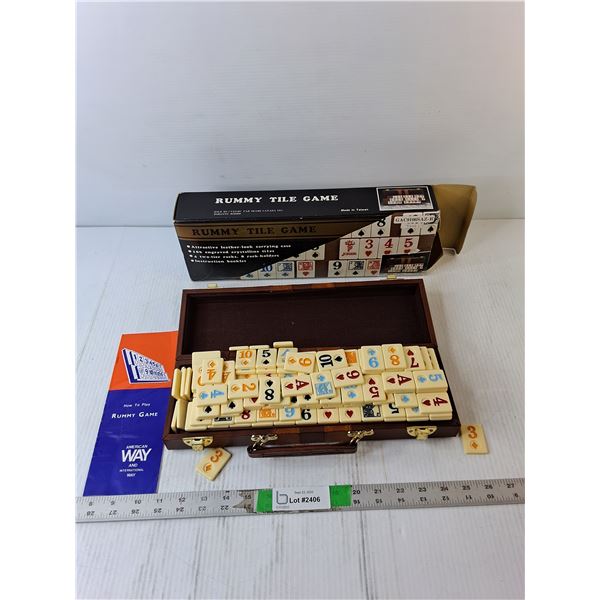 Rummy Tile Game- As Is