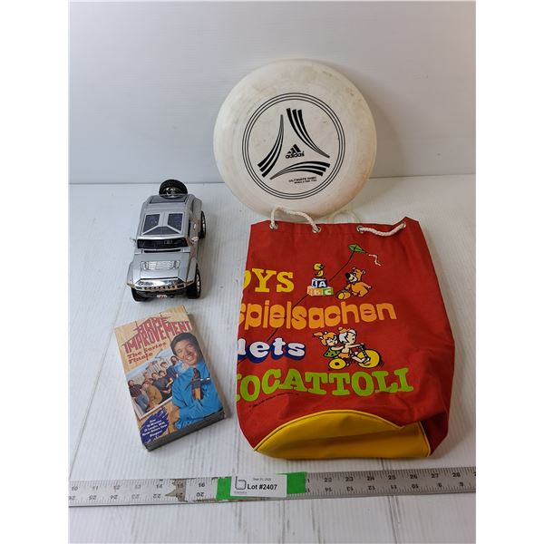Adidas Frisbee, Home Improvement VHS, 1:18 Scale Model Hummer, Misc.