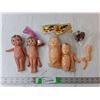 Image 1 : (4) Vintage Kewpie Style Dolls- As Is