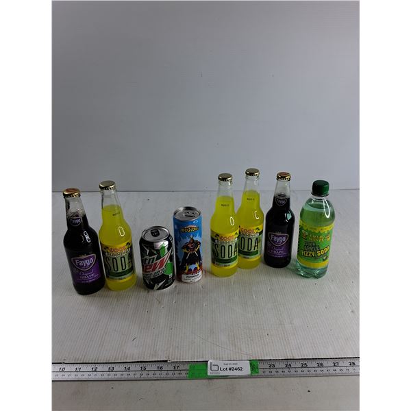 (8) Various Cans/Bottles Of Soda - PICK UP