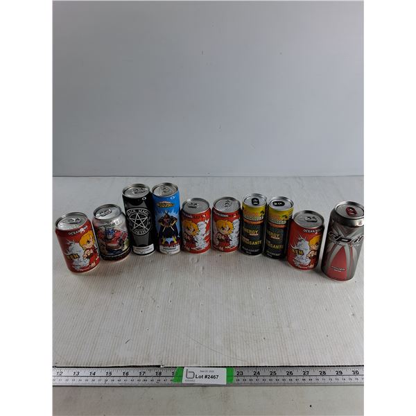 (10) Various Cans of Soda - PICK UP