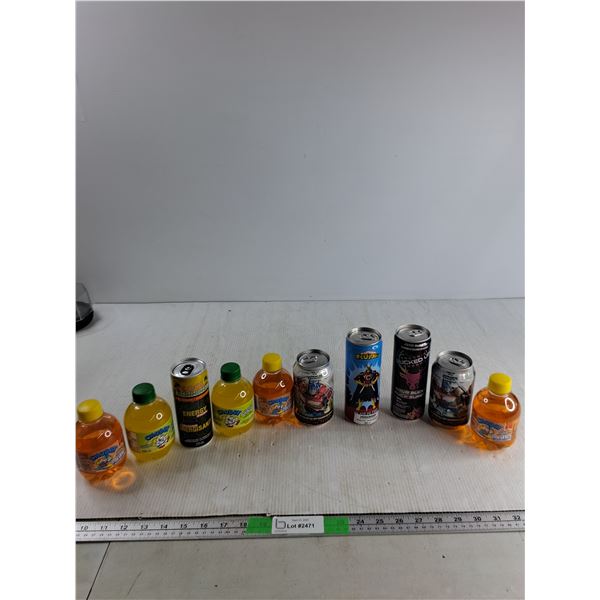(10) Various Cans/Bottles Of Soda - PICK UP