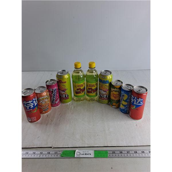(10) Various Bottles/Cans Of Soda - PICK UP