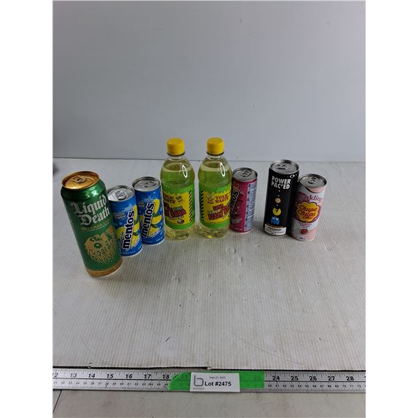 (8) Various Bottles/Cans Of Soda - PICK UP