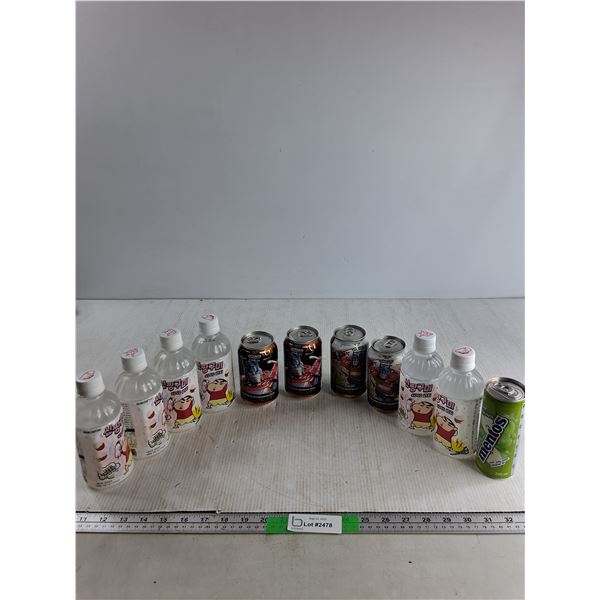 (11) Various Cans/Bottles Of Soda - PICK UP