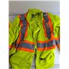 Image 3 : (2) Reflective Workwear Pieces, Vest and Jacket, Both Size Small
