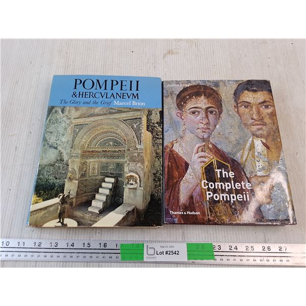 The Complete Pompeii, Pompeii & Hercvlanevm Books