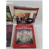 Image 3 : (4)  Books - Laura Ashley, Jack Kerouac, Atlas of World History