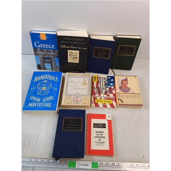 Various Books - Burke Hedges, Joyce Tyldesley, Jaroslav Hasek