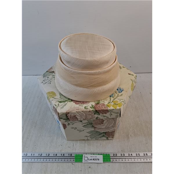 Vintage Ladies Hat, Hat Box