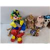 Image 2 : Plush Toys, Clown Puppet