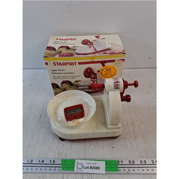 Vintage Starfrit Apple Peeler