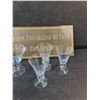 Image 3 : Wall Quote Sign, (6)  Liquor Glasses