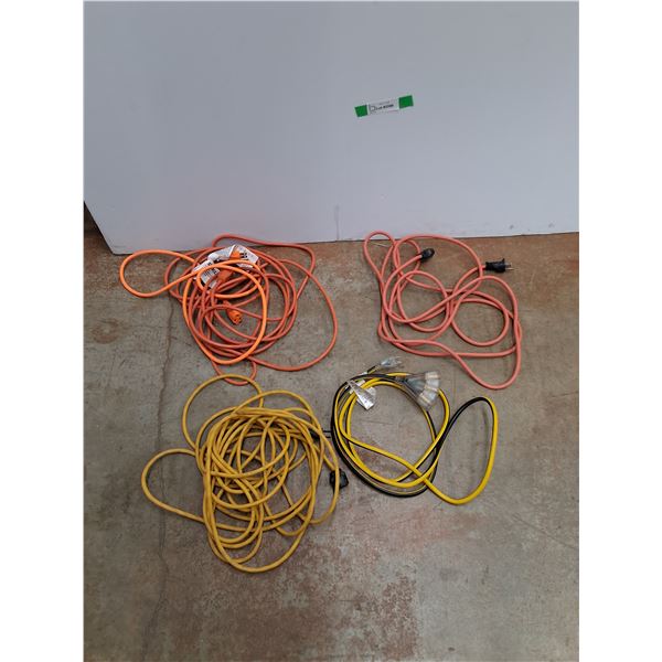 (4)  Extension Cords - As Is