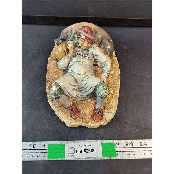 Hand Painted Stoneware Ecstasy Desk Decor