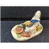 Image 3 : Fine Hand Painted Stoneware Patience Desk Decor