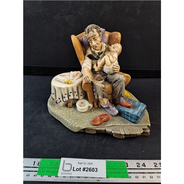 Hand Painted Stoneware Grandads Darling Desk Decor