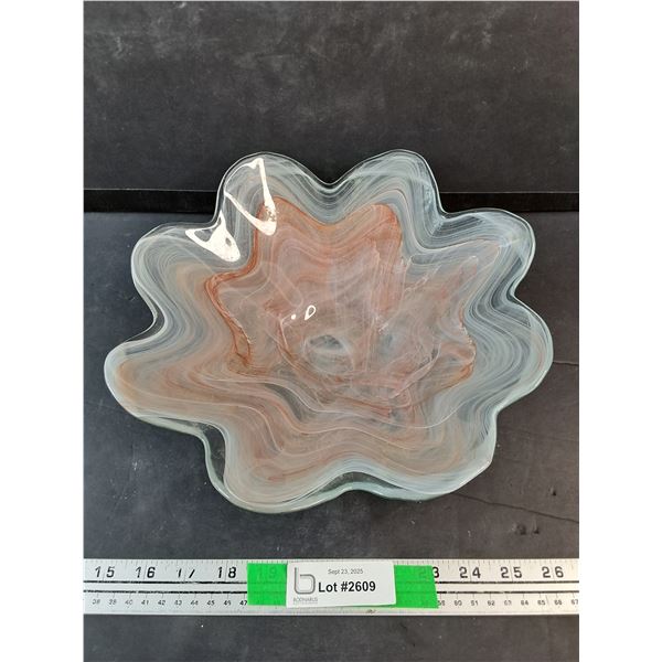 12" Art Glass Bowl