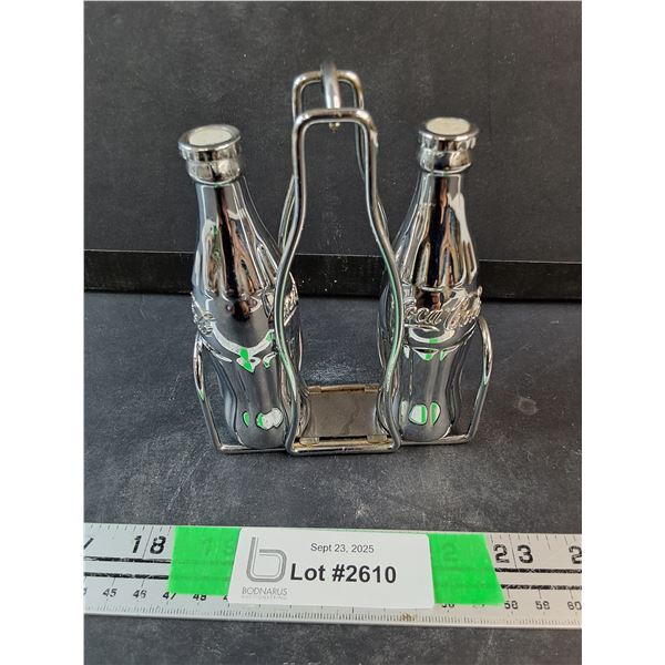 Coca Cola Bottle Style Salt & Pepper Shakers