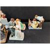 Image 3 : Vintage Porcelain Happy Family Ornaments