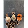 Image 5 : Ceramic Vases, Liquor Decanter & Shot Cups