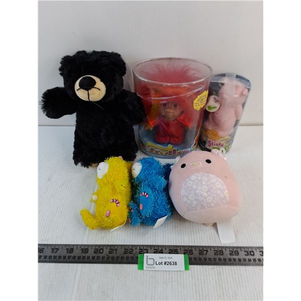 (6) Stuffy Toys