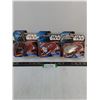 Image 1 : (3) Miniature Star Wars Vehicles - NIB