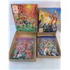 Image 2 : (2) Masters of the Universe Children's Jigsaw Puzzles, Star Wars Giant Coloring Book