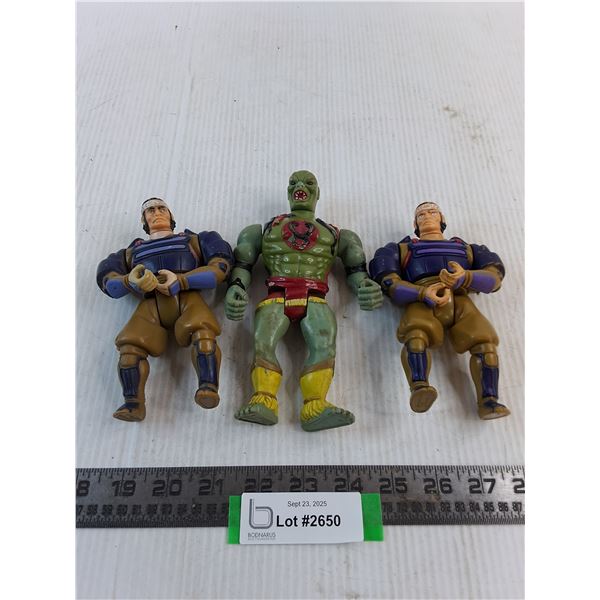 (3) "Thunder Cats" Action Figure Toys
