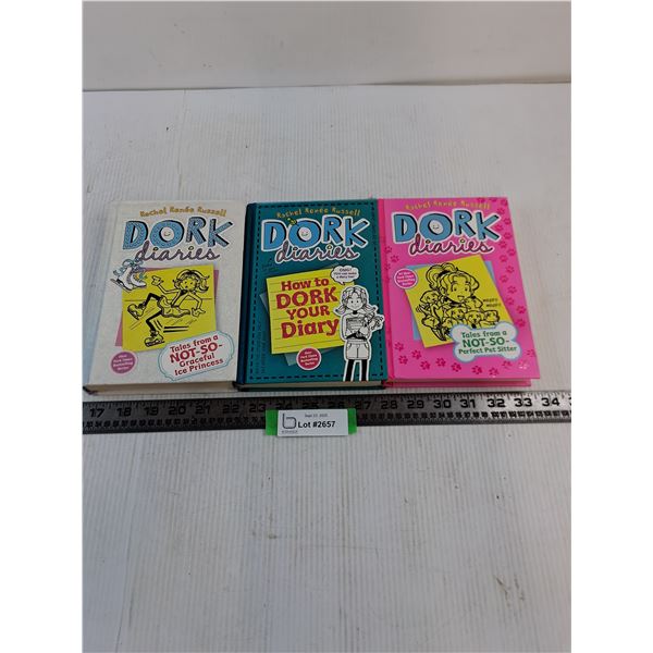 (3) Dork Diaries Books