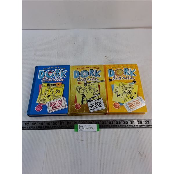 (3) Dork Diaries Books