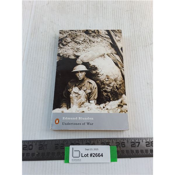 "Undertones of War" Book