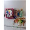 Image 1 : Barbie Doll Trunk & Miscellaneous Dolls