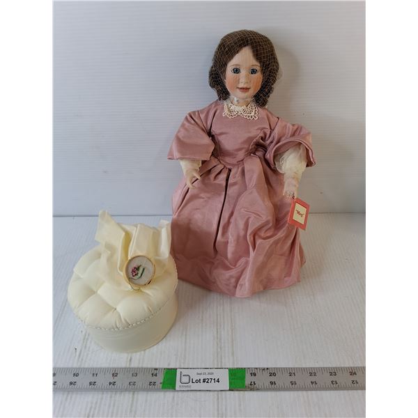Ashton Drake 'Meg' Porcelain Doll from Little Women