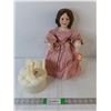 Image 1 : Ashton Drake 'Meg' Porcelain Doll from Little Women