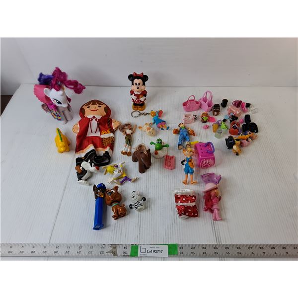 Red Riding Hood Hand Puppet, Miscellaneous Figurines- Strawberry Shortcake, LOL Suprise, Misc.